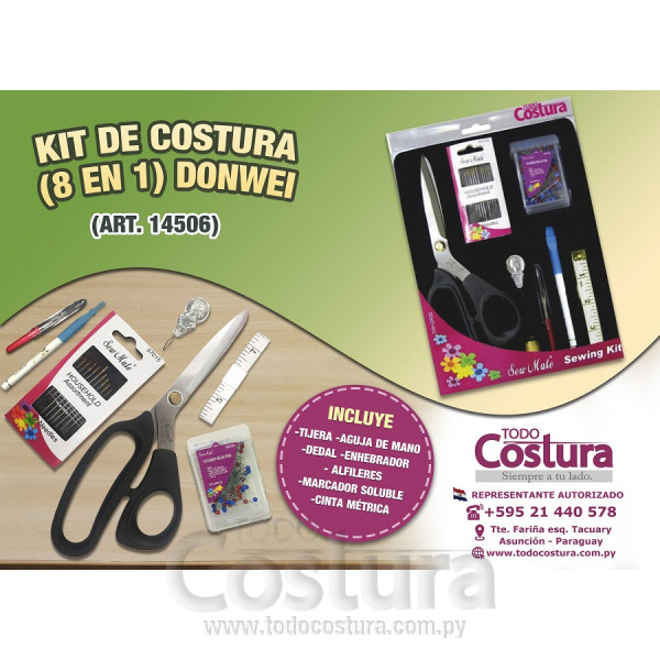 KIT DE COSTURA (8 EN 1) WILLPEX
